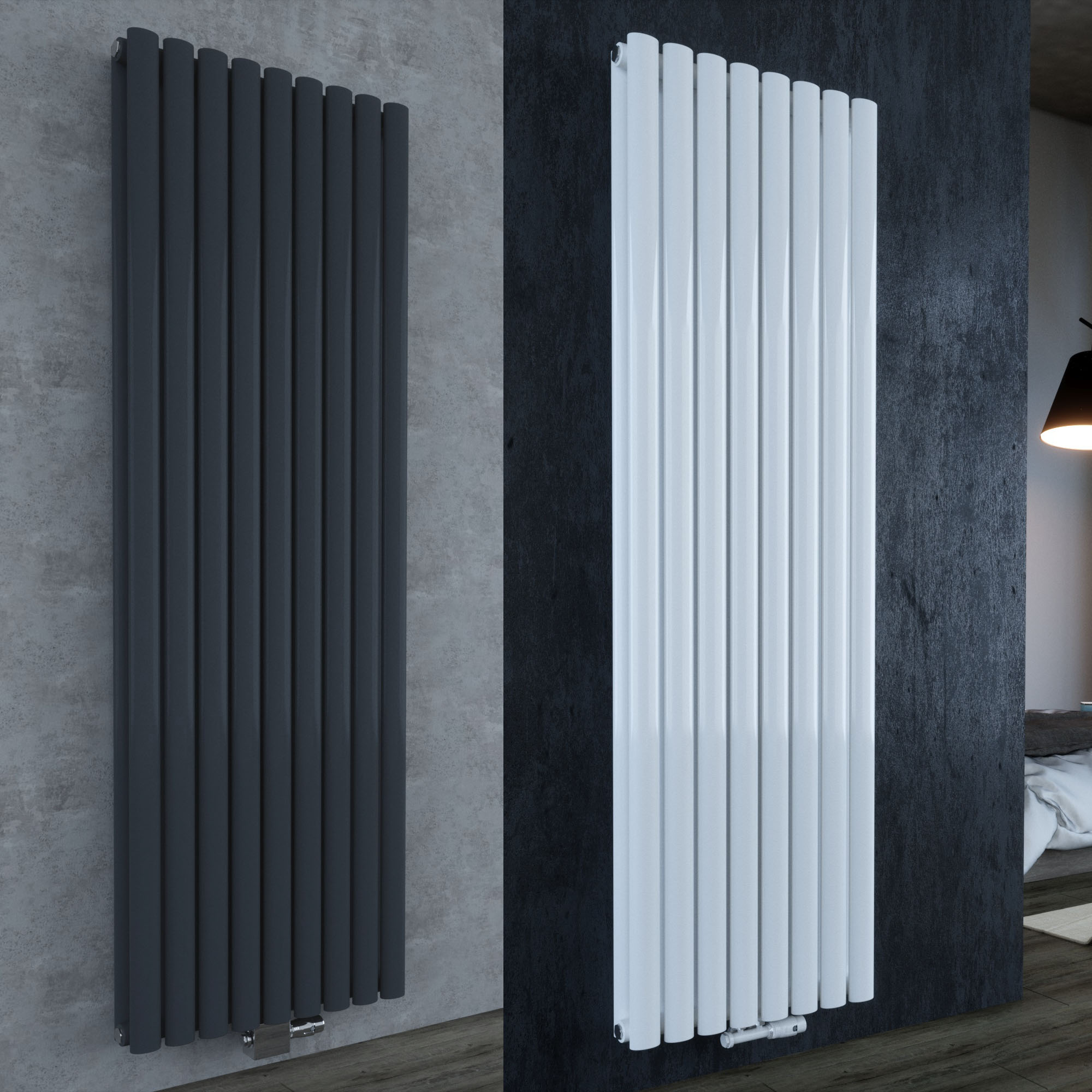 Design Tube radiators panel radiator vertical Central Connector Double