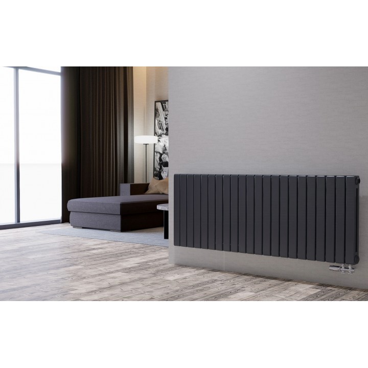 Horizontal 600x1560 Doppellagig Wandheizkörper Anhtrazit Horizontal 600x1560 Doppellagig Wandheizkörper Anhtrazit