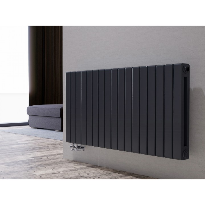 Horizontal 600x1210 Doppellagig Wandheizkörper Anhtrazit Horizontal 600x1210 Doppellagig Wandheizkörper Anhtrazit