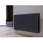 Horizontal 600x1210 Doppellagig Wandheizkörper Anhtrazit Horizontal 600x1210 Doppellagig Wandheizkörper Anhtrazit
