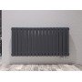 Horizontal 600x1210 Doppellagig Wandheizkörper Anhtrazit Horizontal 600x1210 Doppellagig Wandheizkörper Anhtrazit
