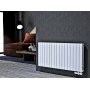 Horizontal 600x1210 Doppellagig Wandheizkörper Weiß Horizontal 600x1210 Doppellagig Wandheizkörper Weiß