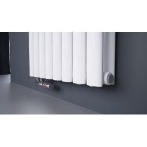1600 x 536 mm Doppellagig Mittelanschluss Weiß Paneelheizkörper NEU Ellipse Design 1600 x 536 mm Doppellagig Mittelanschluss Weiß Paneelheizkörper NEU Ellipse Design