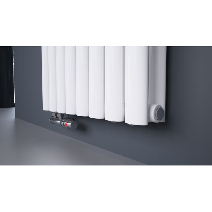1600 x 536 mm Doppellagig Mittelanschluss Weiß Paneelheizkörper NEU Ellipse Design 1600 x 536 mm Doppellagig Mittelanschluss Weiß Paneelheizkörper NEU Ellipse Design