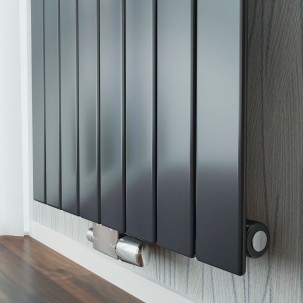 Paneelheizkörper 1800 x 440 Flach Einlagig Anthrazit Paneelheizkörper 1800 x 440 Flach Einlagig Anthrazit