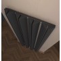 1800x652 mm Doppel-Triple Mittelanschluss Paneelheizkörper Anthrazit