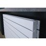 602 x 1200 mm doppellagig Weiß Flach Heizkörper Paneelheizkörper Horizontal Badheizkörper