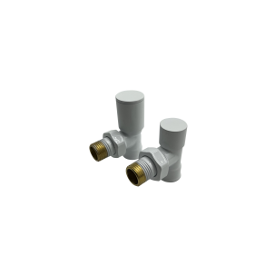 Heizkörperanschluss 90° Eckventil für Badheizkörper Wandmontage 1/2" Weiss Heizkörperanschluss 90° Eckventil für Badheizkörper Wandmontage 1/2" Weiss