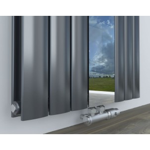 Design Spiegel Doppellagig Badheizkörper Anthrazit Mittelanschluss 1800x553x95 Design Spiegel Doppellagig Badheizkörper Anthrazit Mittelanschluss 1800x553x95