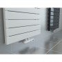 1500 x 450 mm Flach Weiß Badheizkörper Handtuchwärmer 1500 x 450 mm Flach Weiß Badheizkörper Handtuchwärmer