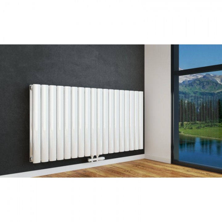 Paneelheizkörper 600x1188 Doppellagig Mittelanschluß Weiss Paneelheizkörper 600x1188 Doppellagig Mittelanschluß Weiss