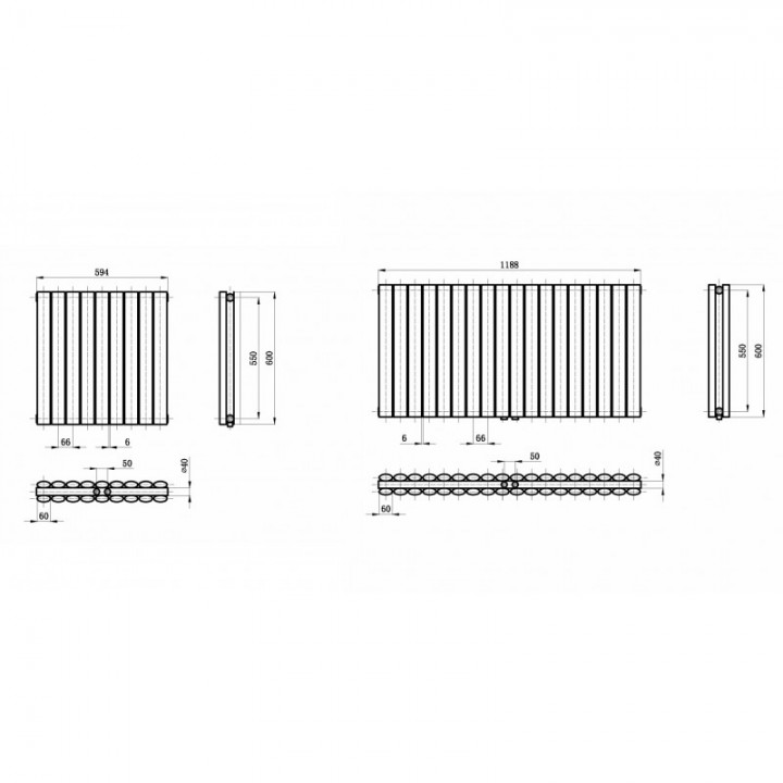 Paneelheizkörper 600x1188 Doppellagig Mittelanschluß Weiss Paneelheizkörper 600x1188 Doppellagig Mittelanschluß Weiss