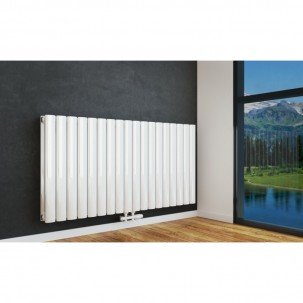 Paneelheizkörper 600x1188 Doppellagig Mittelanschluß Weiss