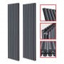 1800 x 468 mm Doppellagig Mittelanschluss Anthrazit (RAL 7016) Paneelheizkörper NEU Ellipse Design 1800 x 468 mm Doppellagig Mittelanschluss Anthrazit (RAL 7016) Paneelheizkörper NEU Ellipse Design