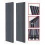 1800 x 604 mm Doppellagig Mittelanschluss Anthrazit (RAL 7016) Paneelheizkörper NEU Ellipse Design 1800 x 604 mm Doppellagig Mittelanschluss Anthrazit (RAL 7016) Paneelheizkörper NEU Ellipse Design