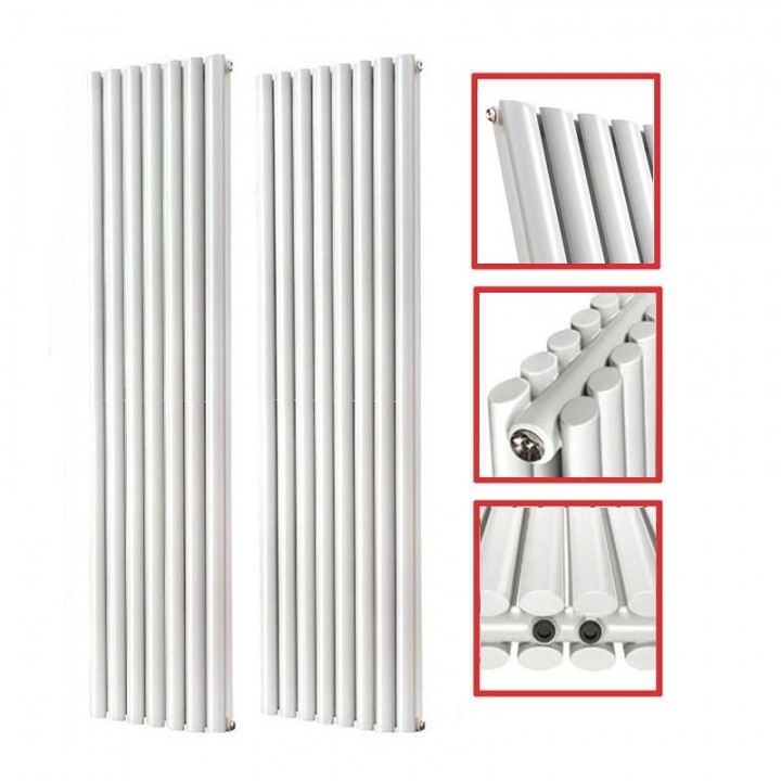 1800 x 436 mm Doppellagig Mittelanschluss Weiß Paneelheizkörper NEU Ellipse Design 1800 x 436 mm Doppellagig Mittelanschluss Weiß Paneelheizkörper NEU Ellipse Design