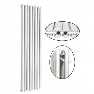 1800 x 536 mm Doppellagig Seitenanschluss Weiß Paneelheizkörper NEU Ellipse Design