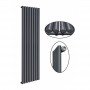 1600 x 536 mm Einlagig Seitenanschluss Anthrazit Paneelheizkörper NEU Ellipse Design 1600 x 536 mm Einlagig Seitenanschluss Anthrazit Paneelheizkörper NEU Ellipse Design