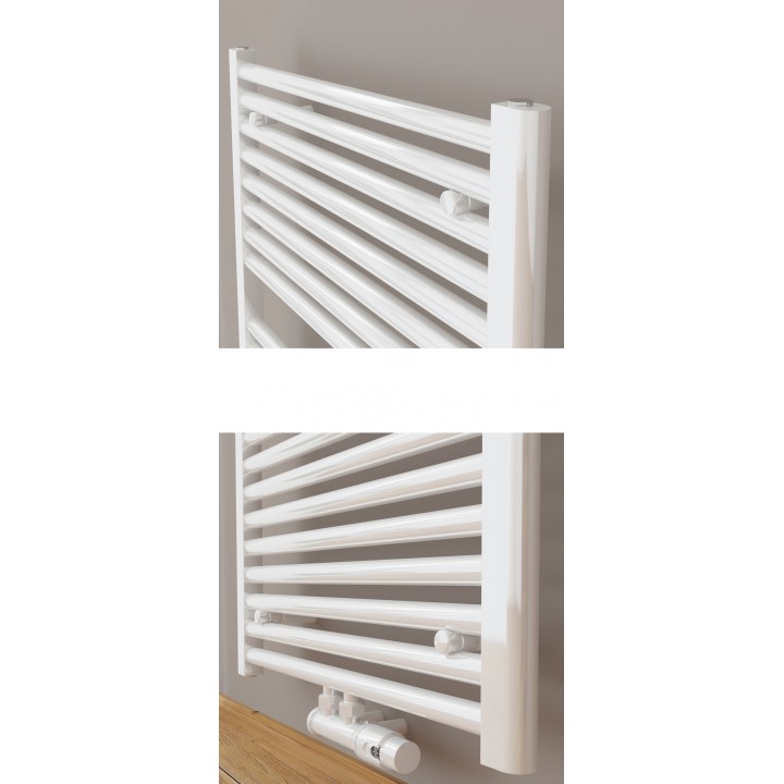1800 x 500 mm 25mm Profil Gerade Weiß Badheizkörper Mittelanschluss 1800 x 500 mm 25mm Profil Gerade Weiß Badheizkörper Mittelanschluss