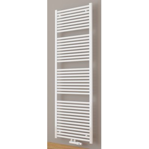 1800x600 mm 25mm Profil Weiß Gerade Badheizkörper Mittelanschluss