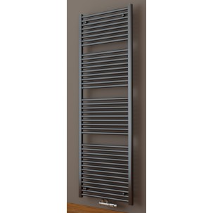 1800 x 600 mm 25mm Profil Gerade Anthrazit Badheizkörper Mittelanschluss