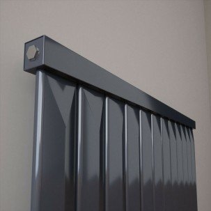 Paneelheizkörper 1800x650 Radfin-Diamond Anthrazit Mittelanschluss Paneelheizkörper 1800x650 Radfin-Diamond Anthrazit Mittelanschluss