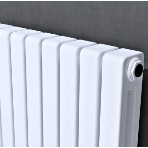 Vertikal 1800x440 Doppellagig Wandheizkörper Weiß Vertikal 1800x440 Doppellagig Wandheizkörper Weiß