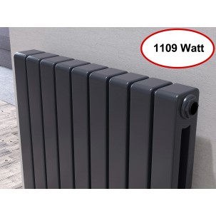 Horizontal 600x650 Doppellagig Wandheizkörper Anhtrazit