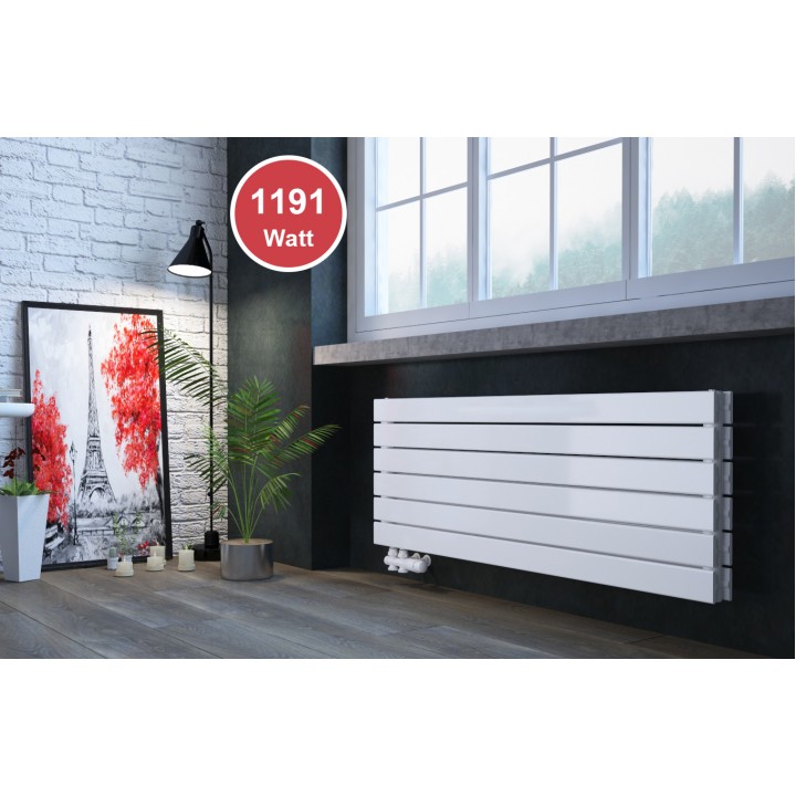 450 x 1200 mm doppellagig Weiß Flach Heizkörper Paneelheizkörper Horizontal Badheizkörper 450 x 1200 mm doppellagig Weiß Flach Heizkörper Paneelheizkörper Horizontal Badheizkörper