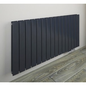 600x1590 Design Flach Heizkörper Paneelheizkörper Horizontal Badheizkörper Doppellagig Anthrazit