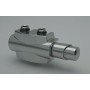Heizkörper Armatur-Set für Mittelanschluss 50mm Eck Multiblock Chrom Heizkörper Armatur-Set für Mittelanschluss 50mm Eck Multiblock Chrom
