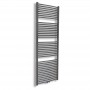 Badheizkörper 1800x600 mm Handtuchheizkörper Anthrazit gerade Mittelanschluss Badheizkörper 1800x600 mm Handtuchheizkörper Anthrazit gerade Mittelanschluss