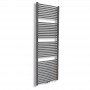 Badheizkörper 1800x600 mm Handtuchheizkörper Anthrazit gerade Mittelanschluss Badheizkörper 1800x600 mm Handtuchheizkörper Anthrazit gerade Mittelanschluss