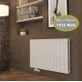 Aluminium Paneelheizkörper CLAUDIO 600X1135 Weiß Mittelanschluss Aluminium Paneelheizkörper CLAUDIO 600X1135 Weiß Mittelanschluss