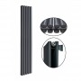 1800 x 350 mm Doppellagig Mittelanschluss Anthrazit Paneelheizkörper NEU Ellipse Design 1800 x 350 mm Doppellagig Mittelanschluss Anthrazit Paneelheizkörper NEU Ellipse Design