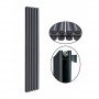1800 x 332 mm Doppellagig Mittelanschluss Anthrazit Paneelheizkörper NEU Ellipse Design 1800 x 332 mm Doppellagig Mittelanschluss Anthrazit Paneelheizkörper NEU Ellipse Design