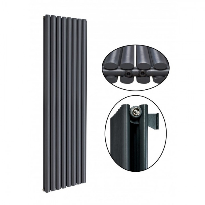 1800 x 536 mm Doppellagig Mittelanschluss Anthrazit (RAL 7016) Paneelheizkörper NEU Ellipse Design 1800 x 536 mm Doppellagig Mittelanschluss Anthrazit (RAL 7016) Paneelheizkörper NEU Ellipse Design
