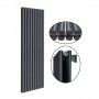 1800 x 604 mm Doppellagig Mittelanschluss Anthrazit (RAL 7016) Paneelheizkörper NEU Ellipse Design 1800 x 604 mm Doppellagig Mittelanschluss Anthrazit (RAL 7016) Paneelheizkörper NEU Ellipse Design