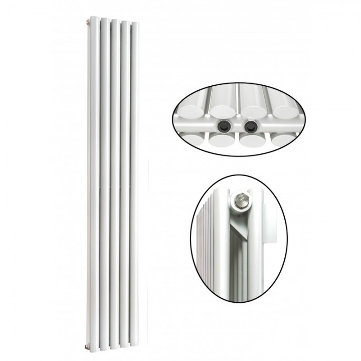 1800 x 350 mm Doppellagig Mittelanschluss Weiß Paneelheizkörper NEU Ellipse Design 1800 x 350 mm Doppellagig Mittelanschluss Weiß Paneelheizkörper NEU Ellipse Design