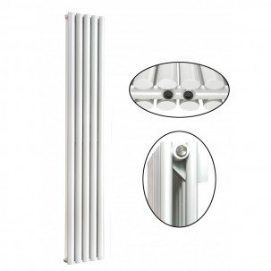 1800 x 332 mm Doppellagig Mittelanschluss Weiß Paneelheizkörper NEU Ellipse Design 1800 x 332 mm Doppellagig Mittelanschluss Weiß Paneelheizkörper NEU Ellipse Design
