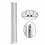 1800 x 332 mm Doppellagig Mittelanschluss Weiß Paneelheizkörper NEU Ellipse Design 1800 x 332 mm Doppellagig Mittelanschluss Weiß Paneelheizkörper NEU Ellipse Design