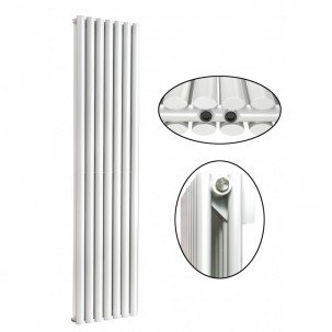 1800 x 436 mm Doppellagig Mittelanschluss Weiß Paneelheizkörper NEU Ellipse Design 1800 x 436 mm Doppellagig Mittelanschluss Weiß Paneelheizkörper NEU Ellipse Design
