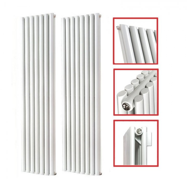 1800 x 536 mm Doppellagig Seitenanschluss Weiß Paneelheizkörper NEU Ellipse Design 1800 x 536 mm Doppellagig Seitenanschluss Weiß Paneelheizkörper NEU Ellipse Design