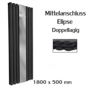 Spiegel Paneelheizkörper 1800x553 Doppellagig Anthrazit Ellipse Mittelanschluss Spiegel Paneelheizkörper 1800x553 Doppellagig Anthrazit Ellipse Mittelanschluss