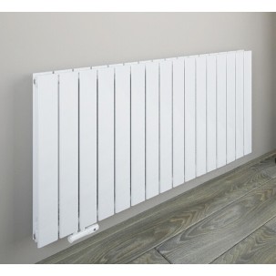 600x1590 Design Flach Heizkörper Paneelheizkörper Horizontal Badheizkörper Doppellagig Weiß