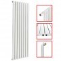 1800 X 604 mm Einlagig Mittelanschluss Flach Weiss 1800 X 604 mm Einlagig Mittelanschluss Flach Weiss