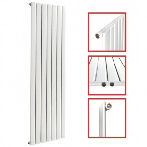 1600 x 528 mm Einlagig Seitenanschluss Flach Weiß 1600 x 528 mm Einlagig Seitenanschluss Flach Weiß