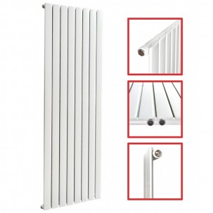 1800 x 604 mm Einlagig Seitenanschluss Flach Weiß 1800 x 604 mm Einlagig Seitenanschluss Flach Weiß