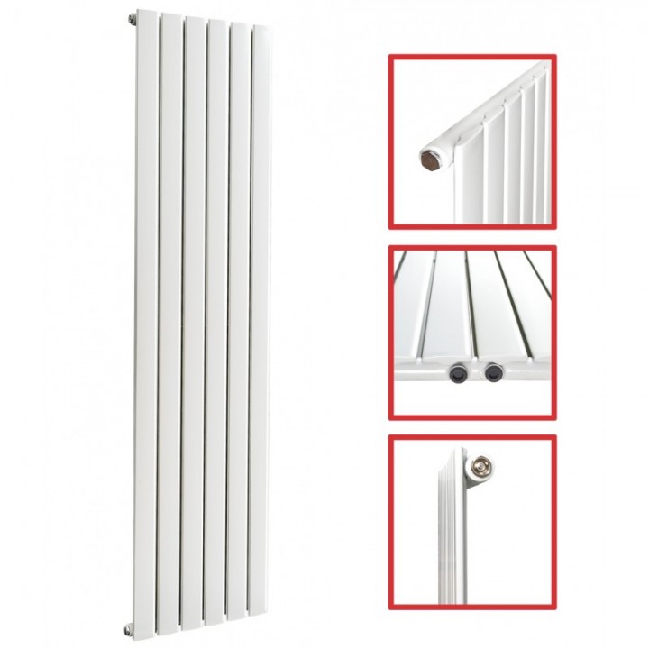 1800x450 FLACH Einlagig Weiß Mittelanschluss Paneelheizkörper 1800x450 FLACH Einlagig Weiß Mittelanschluss Paneelheizkörper