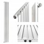 1600X 236 Ellipse Einlagig Weiss Mittelanschluss Paneelheizkörper 1600X 236 Ellipse Einlagig Weiss Mittelanschluss Paneelheizkörper